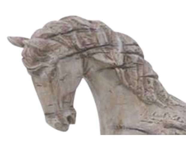 Uma Beige Horse Sculpture large image number 3