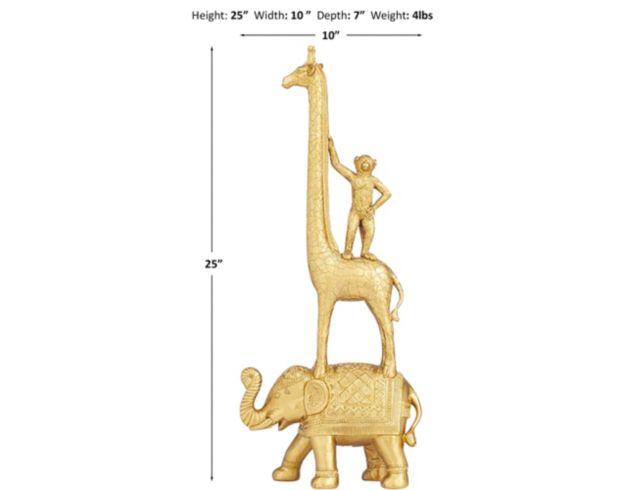 Uma Safari Animal Sculptue large image number 5