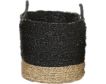 Uma Black Seagrass Basket (Set Of 3) small image number 4