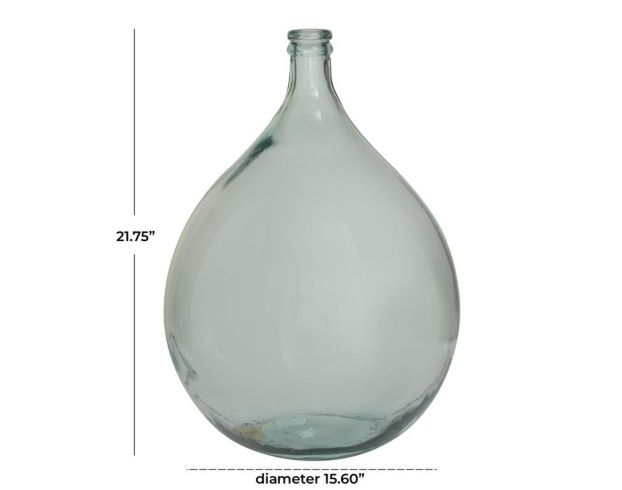 Uma 22" Spanish Glass Floor Vase large image number 4