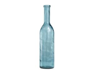Uma 30" Teal Glass Spanish Vase