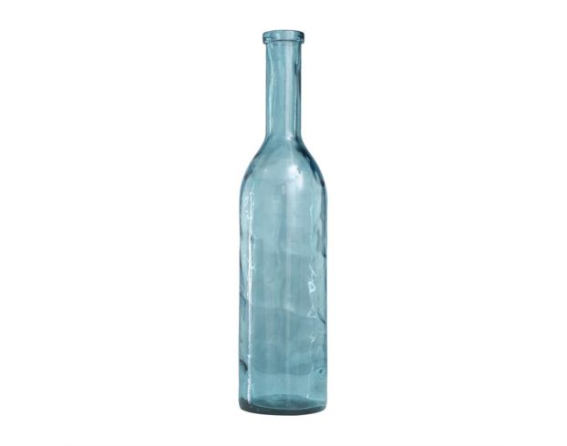 Uma 30" Teal Glass Spanish Vase large image number 2