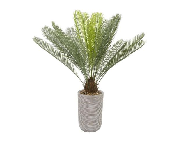 Uma 45-IN Sago Palm Grayish Pot large image number 1