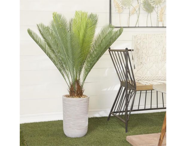 Uma 45-IN Sago Palm Grayish Pot large image number 4