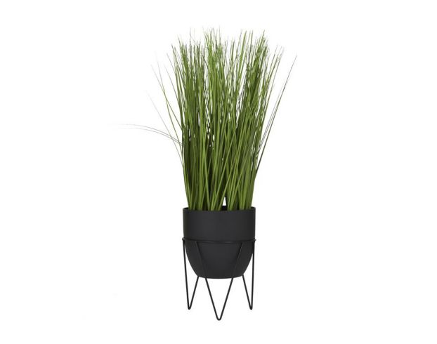 Uma 21-Inch Artificial Wheatgrass with Metal Stand large image number 4