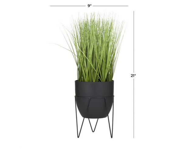 Uma 21-Inch Artificial Wheatgrass with Metal Stand large image number 6