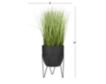 Uma 21-Inch Artificial Wheatgrass with Metal Stand small image number 6