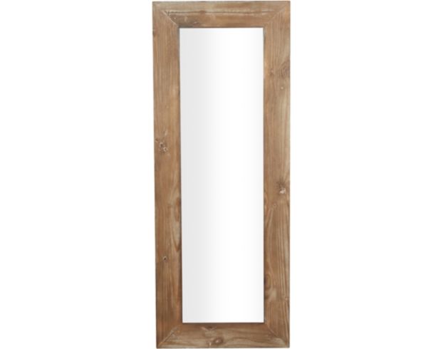 Uma Rustic 71-Inch Wood Mirror large image number 1