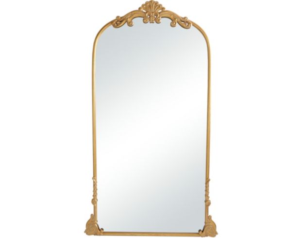 Uma Vintage 72" Gold Mirror large image number 1