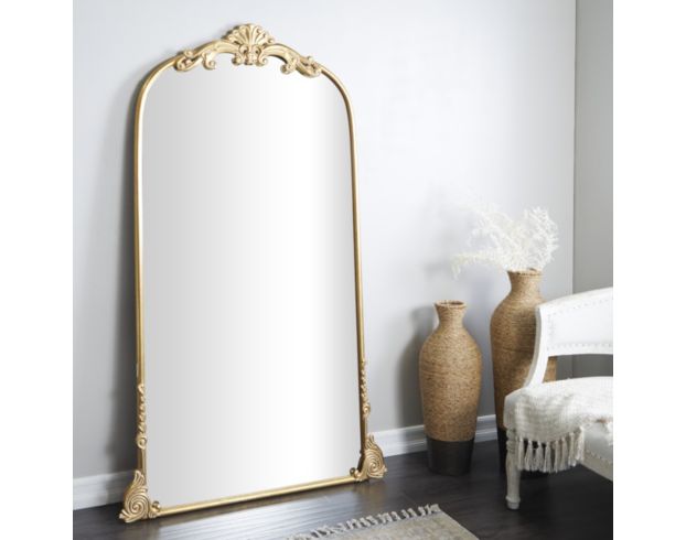 Uma Vintage 72-Inch Gold Mirror large image number 5