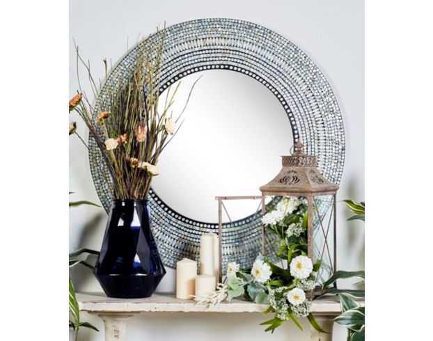 Uma 39" Round Shell Mirror large image number 8