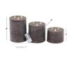 Uma 3-Wick Flameless Candle (Set of 3) small image number 6