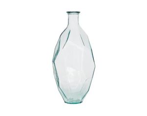 Uma 23" Clear Glass Spanish Vase