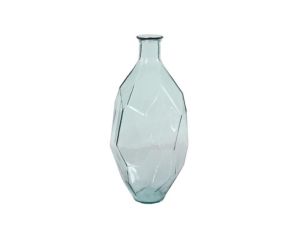 Uma 23" Clear Glass Spanish Vase