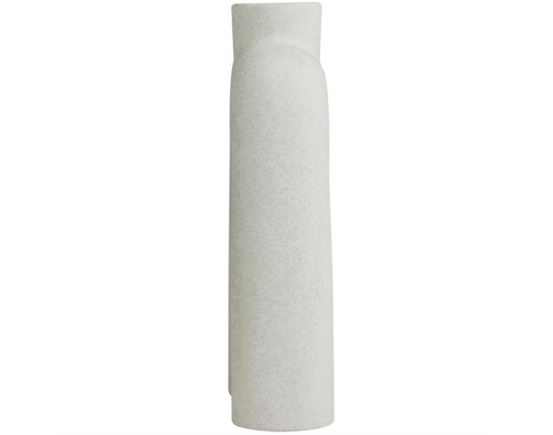 Uma 13" White Abstract Arched Vase large image number 3