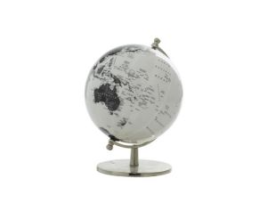 Uma 11" White Aluminum Globe