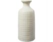 Uma 23" Cream Checker Textured Vase small image number 2
