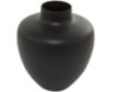 Uma 13" Matte Black Glass Vase small image number 1