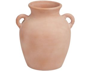 Uma 11" Orange Ceramic Terracotta Jug Vase