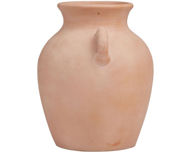 Uma 11" Orange Ceramic Terracotta Jug Vase large image number 2