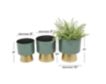 Uma Green And Gold Planter (Set Of 3) small image number 5