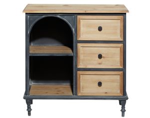 Uma Cottage Small Accent Cabinet