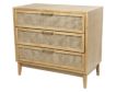 Uma Lenox 3-Drawer Natural Accent Cabinet small image number 2