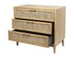 Uma Lenox 3-Drawer Natural Accent Cabinet small image number 3