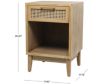 Uma Lenox Natural Accent Table small image number 8