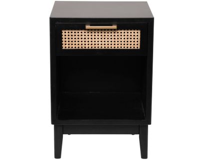 Uma Lenox Black Accent Table