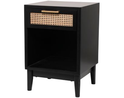 Uma Lenox Black Accent Table