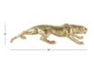 Uma 10" Gold Leopard Sculpture small image number 5