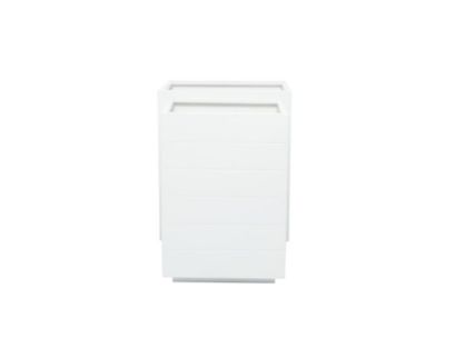 Uma White Square Planter (Set of 2)