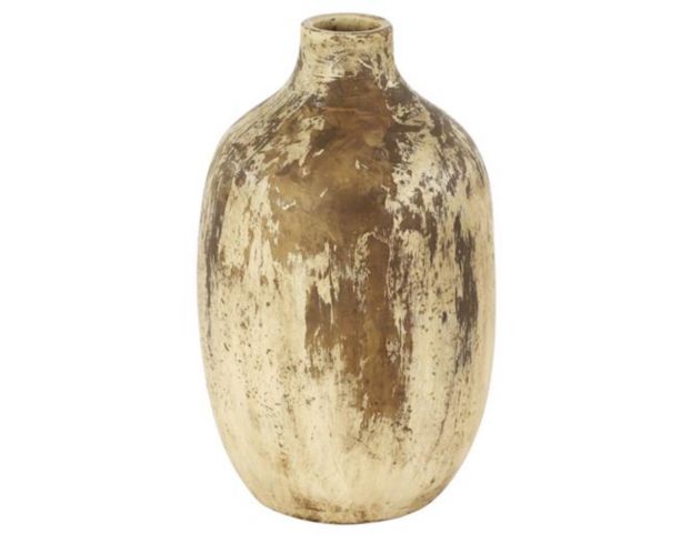 Uma 17" Beige Distressed Vase large image number 2