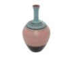 Uma 15" Ceramic Pink and Blue Vase small image number 2
