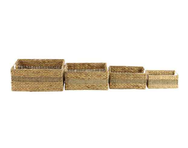 Uma Brown Seagrass Basket (Set Of 4) large image number 2