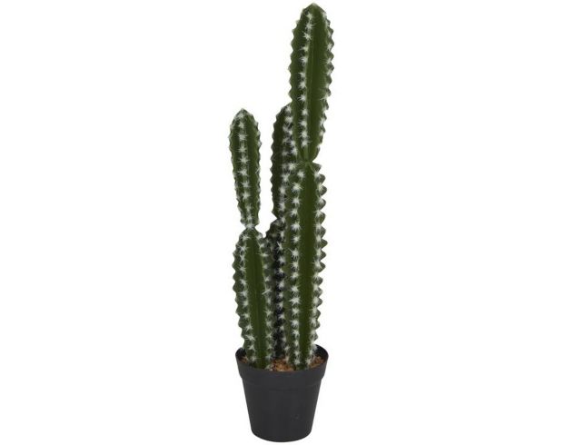 Uma 23" Faux Cactus with Black Pot large image number 1