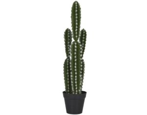 Uma 23" Faux Cactus with Black Pot