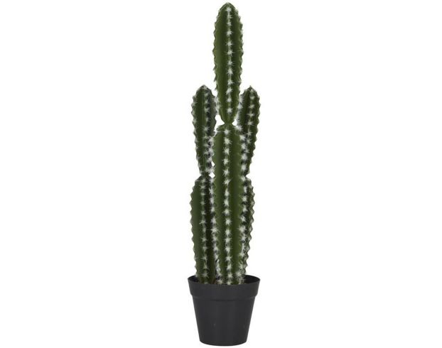 Uma 23" Faux Cactus with Black Pot large image number 2
