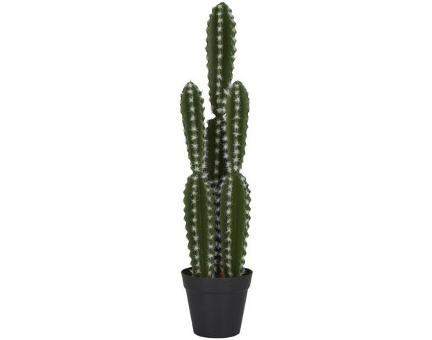 Uma 23" Faux Cactus with Black Pot large image number 3