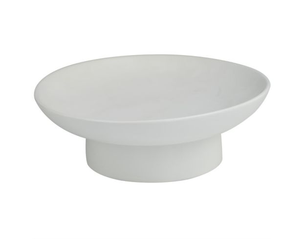 Uma 16" White Ceramic Bowl large image number 3