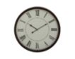 Uma Enterprises, Inc 20-Inch White Metal Wall Clock small image number 1