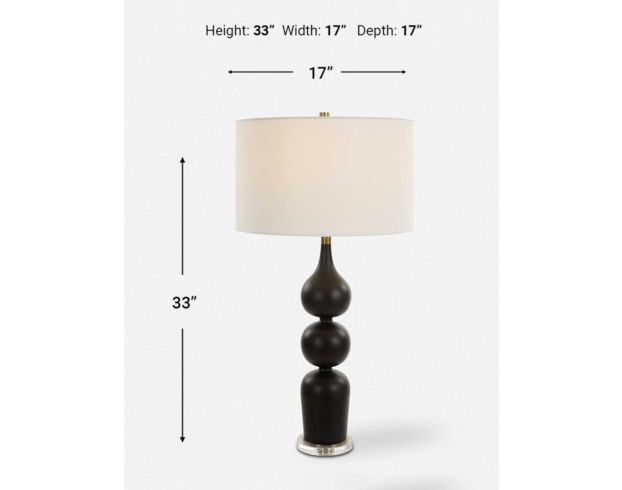 The Uttermost Company Caviar Table Lamp large image number 7