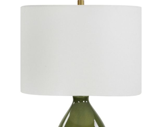 The Uttermost Company Green Gourd Table Lamp large image number 4