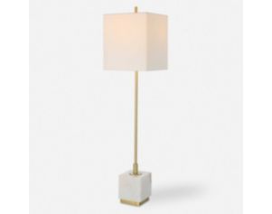 The Uttermost Company Brass Escort Buffet Lamp