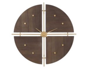 The Uttermost Company Walnut Elegance Clock