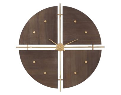 The Uttermost Company Walnut Elegance Clock