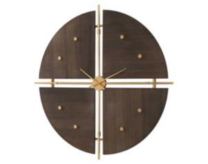 The Uttermost Company Walnut Elegance Clock