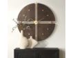 The Uttermost Company Walnut Elegance Clock small image number 5