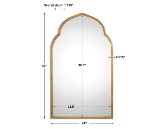 The Uttermost Company Kenitra Arch Mirror large image number 5